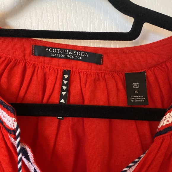 Scotch & soda size 4 red and blue - Picture 2 of 8